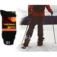 thumbnail image 3 of Everdano Feet Warmers Cold Weather Insulated Thermal Socks, Pack of 2 (Black, Men 10-13 (Shoe Sizes 8-12), 3 of 6