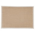 thumbnail image 3 of 40Pcs Linen Table Mat Lace Placemat Set Natural Jute Woven Tableware Mat Wedding Party Decoration, 3 of 7