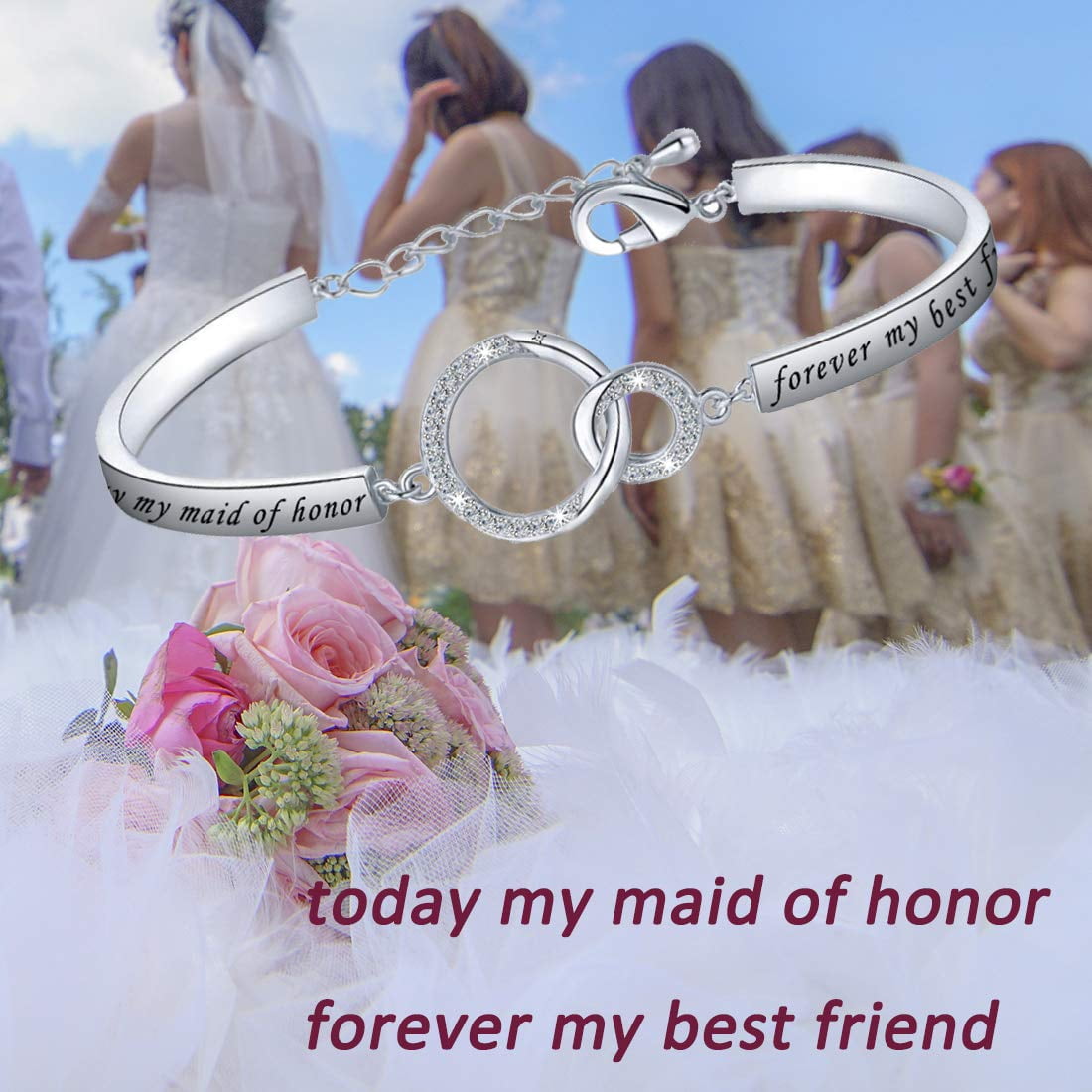 Gift for Bride From Maid of Honor, Sister, Bridesmaid, Mom, Best Friend, on Her  Wedding Day 