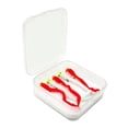 thumbnail image 1 of koolsoo 5 Pieces Squirmy Worm Fly Fishing Lures Baits for Anglers Gift Professionals Mixed Color, 1 of 9
