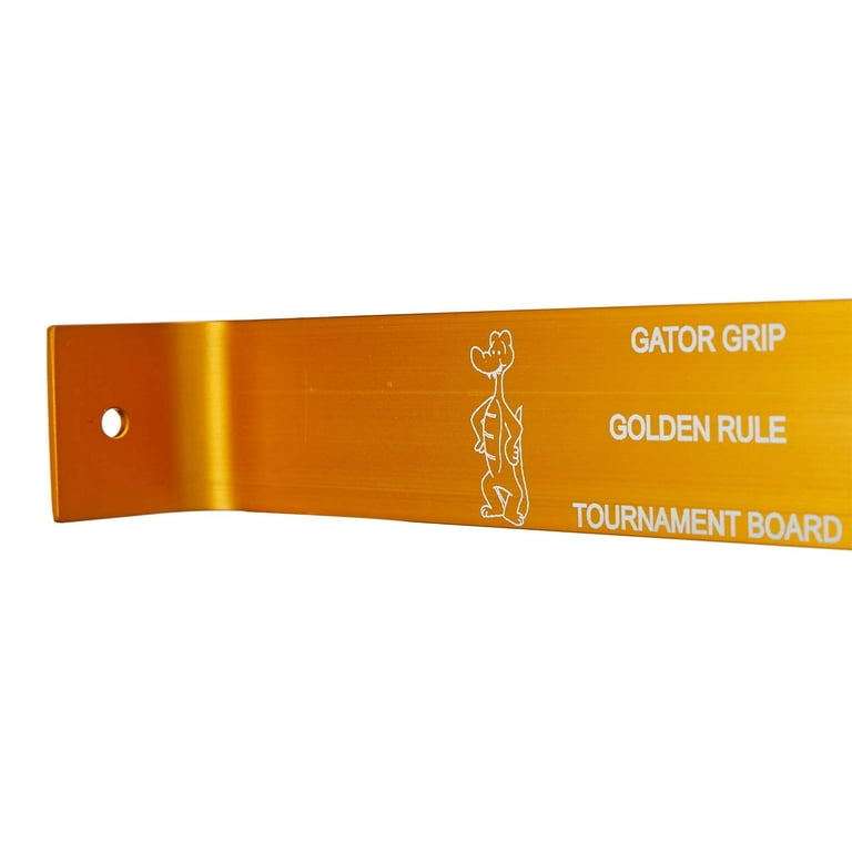 Gator-Grip Gold Measuring Board with Tournament Quality - Walmart.com