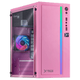 thumbnail image 1 of Xtreme PC AMD Radeon R2 Dual Core E1 8GB SSD 240GB WIFI RGB Pink Xtreme PC Gaming XTPCAMDE18GBR2P, 1 of 2