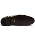 thumbnail image 6 of Men's Dress Shoes Loafer with Gold Buckle Slip On Formal Modern Classic Tan Leopard 7, 6 of 6