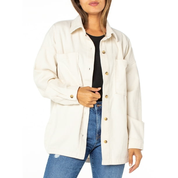 Celebrity Pink Women's Cord Shacket