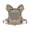 A002- Khaki, variant on TAGOON Pet Backpack Harness - Light Blue Size S, Built-in Storage Bag, Breathable Mesh Fabric, Adjustable Buckle Straps - for Small & Medium Dogs, Suitable for Outdoor Walking, Hiking, Daily Use