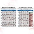 thumbnail image 2 of Electric Bass Guitar Chord Chart 4 String Bass Guitar Chord Fingering Diagram Exercise Diagram (Large Size), 2 of 4