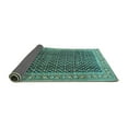 thumbnail image 2 of Ahgly Company Indoor Rectangle Persian Turquoise Blue Traditional Area Rugs, 3' x 5', 2 of 4