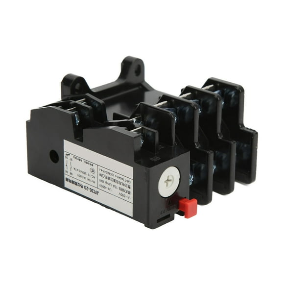 Thermal Overload Relay, Temperature Compensation 690V Insulation Voltage Test Stop Buttons Overload Circuit Breaker Silver Alloy Contacts For Circuit 1.5-2.4A