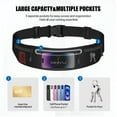thumbnail image 2 of Versatile Running Fanny Pack for Women & Men - Lightweight, Waterproof Fitness Belt with Reflective Stripe for Outdoor Sports & Daily Use, 2 of 7