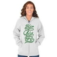 thumbnail image 5 of Herbivore Vegetarian Healthy Life Zip Up Hoodie Men's Women's Brisco Brands L, 5 of 6
