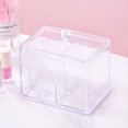 thumbnail image 1 of Cotton Pad Box Portable Dustproof Cotton Pad Holder Swab Holder for Travel, 1 of 8