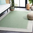 thumbnail image 4 of SAFAVIEH Machine Washable Rug Indoor/Outdoor Bermuda Collection - Bermuda David Plaid Indoor/Outdoor Area Rug, Green/Ivory, 4' x 6', 4 of 13