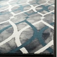 thumbnail image 4 of Safavieh Dip Dye Britton Distressed Wool Runner Rug, Gray/Ivory Blue, 2'3" x 12', 4 of 11