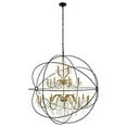 thumbnail image 3 of Living District Cordelia 24 Light Black And Gold Crystal Pendant, 3 of 4
