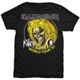 thumbnail image 1 of Iron Maiden - Camiseta Killer World Tour 81 para Adultos Unisex (Negro), 1 of 2