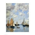 thumbnail image 2 of The Jetty at High Tide  Trouville Poster Print by Eugene louis Boudin, 2 of 2