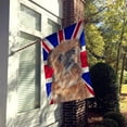 thumbnail image 2 of Carolines Treasures SC9864CHF Brussels Griffon with English Union Jack British Flag House Flag House Size multicolor, 2 of 2