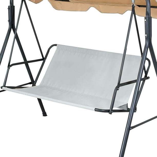 Funda de repuesto para asiento de patio, de tela Oxford 600D, para cojín de asiento de muebles de jardín y exteriores, resistente a la intemperie. Funda protectora para asiento con estructura