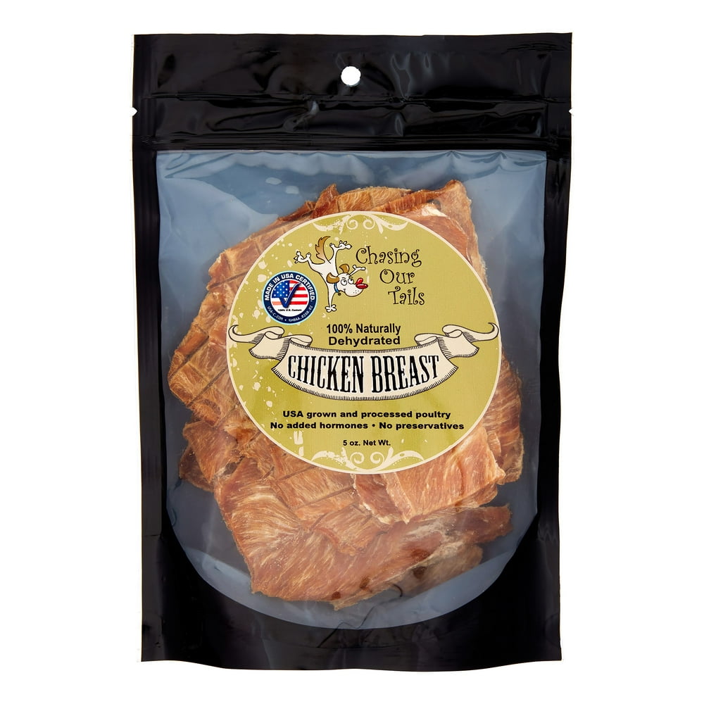 Chasing Our Tails Dehydrated Chicken Breast Dog Treats, 5 Oz Walmart