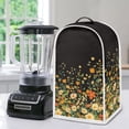 thumbnail image 5 of HELLHERO Proof Stain 15.94"H x 9.45"L x 7.28"W Coffee Machine Dust Cover Foldable Multifunctional Kitchen Blender Dust Covers for Home Kitchen Indoor Floral Pattern, 5 of 6