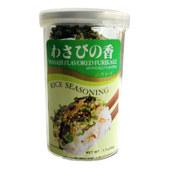 Ajishima Foods: Wasabi Fumi Furikake Rice Seasoning, 1.7 Oz