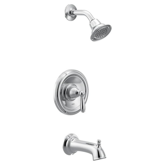 Kit de Ajuste de Presión para Bañera y Ducha Moen Brantford Cromado PosiTemp sin Válvula