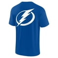 thumbnail image 3 of Unisex Fanatics Royal Tampa Bay Lightning Elements Super Soft Short Sleeve T-Shirt, 3 of 3