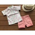 thumbnail image 3 of Summer Toddler Baby Kids Boy Gentleman Outfits Clothes 2PCS Set, 3 of 5