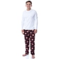 thumbnail image 7 of Chucky Mens' Face and Logo Toss Print Pajama Lounge Pants Sleepwear, 7 of 7