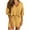 Yellow, variant on Ashirexll Two Piece Sets for Women, Vacation Outfits for Women, Fashion Versatile Round Neck Long Sleeve Top and Loose Pant Set