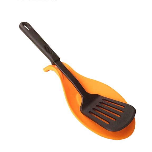 OFFIGAM Multi-Color Silicone Spoon Holder for Kitchen Utensils, up to 482°F, 2-Pack and