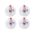 thumbnail image 2 of Moonsky 4pc Light Up Cat Balls LED Motion Activated Interactive Pet Toys for Small Dogs and Cats Exercise and Mental Stimulation One Size White 4PC, 2 of 6