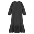 thumbnail image 7 of Alvivi Women‘s Muslim Dresses Kaftan Islamic Dubai Abayas Loose Maxi Casual Dress Black L, 7 of 7