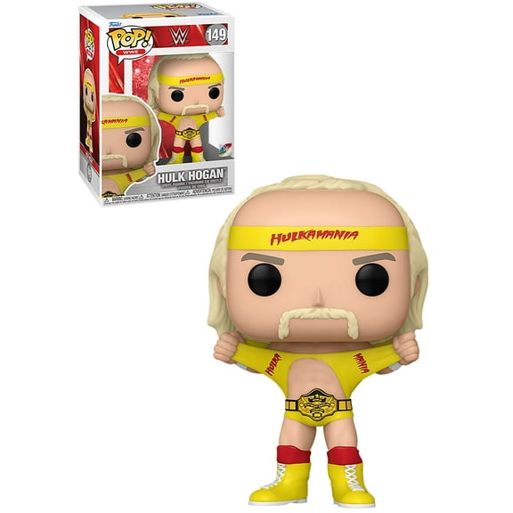 WWE Hulkamania with Belt Funko Pop! Vinyl Figure #149