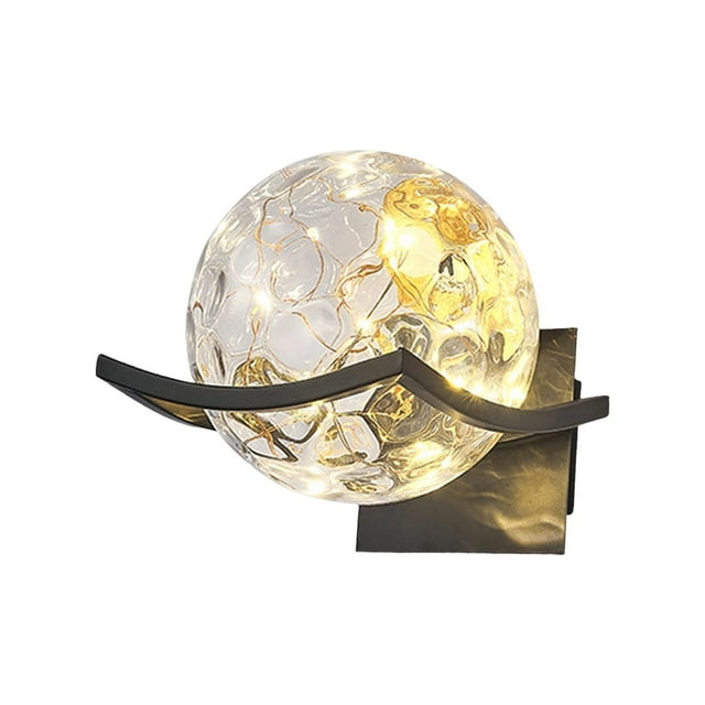 Accesorios de decoración de luz de pared moderna Lámpara de aplique de exterior montada en la pared Negro Zulema Luz de pared