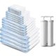 thumbnail image 4 of Vacuum Bag For Mattresses / Duvets Storage Bags - Space Saver Vacuum Storage Bags For Extra Large Latex / Sponge Mattress Heavy - Thick Plastic, 4 of 4