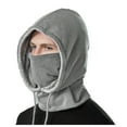 thumbnail image 2 of Men Winter Outdoor Riding Headgear Cold-Proof Ski Cap Warm Bib Face Mask Integrated Cold-Proof Hood Hat, 2 of 4
