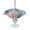 White Blue, variant on Outdoor Tablecloth with Umbrella Hole for Patio/Picnic/Party/Camping, Blue Coastal Whale Waterproof Table Cloth Rectangle Table Cover Washable, Retro Nautical Marine Life Leaves (60"x 102")
