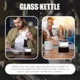 thumbnail image 2 of 1 Pc Transparent Glass Kettle Coffee Pot Milk Pot Teapot Home Supplies, 2 of 6