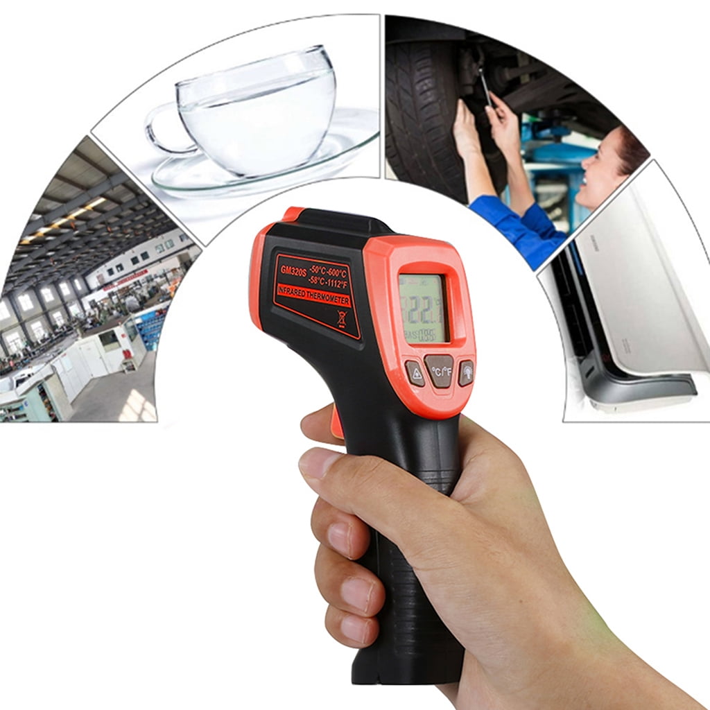 Digital Infrared Thermometer Gun Non Contact Laser Temperature Gun -58~1112