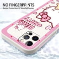 thumbnail image 4 of Sanrio Hello Kitty Cartoon Liquid Left Rope For Apple iPhone 15 14 13 12 11 XS XR X 8 7 SE Pro Ultra Max Plus Mini Phone Case LXY, 4 of 7
