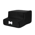 thumbnail image 2 of New Breathable Mesh Foldable Pet Stairs Detachable Pet Bed Cat Dog Ramp 2 Steps, 2 of 3