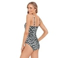 thumbnail image 4 of Women's Bal Harbour Crossover One-Piece Swimsuit Color: Guava Multi Size: 18, 4 of 5