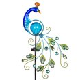 thumbnail image 1 of Solar Power LED Peacock Stake Light Outdoor Garden Yard Pathway Lawn Landscape Decorative Lamp, 1 of 8