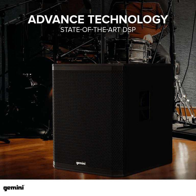 Free Shipping! Gemini Sound 18-Inch Bluetooth Subwoofer - 600W RMS