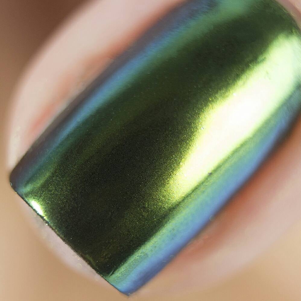 Whats Up Nails - Absinthe Powder Magic Color Shifting Pigment with Multi Chrome Mirror Effect