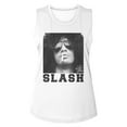 thumbnail image 1 of Slash Guns N Roses Smoking Slash Blanc Débardeur Musculaire pour Femme T-Shirt, 1 of 2