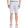 thumbnail image 2 of PGA Tour Mens Gray Plaid Active Waist Performance Stretch Golf Shorts 34, 2 of 2