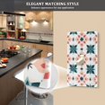 thumbnail image 5 of Yayeee Toggle Light Switch Wall Plate 1-Gang 4.5"x2.7" Home Decorative Outlet Cover, Flowers Geometric Pattern, 5 of 7