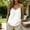 White, variant on FRSASU Women's Linen Spaghetti Strap Tank Tops Solid Color V-Neck Sleeveless Summer Beach Vacation Camisole White